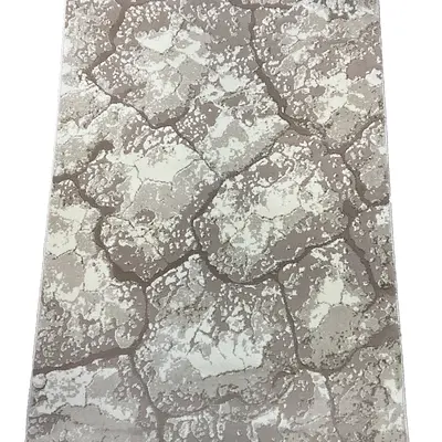 Килим з комбінованим ворсом и термоусадкой Glacia beige 08148A
