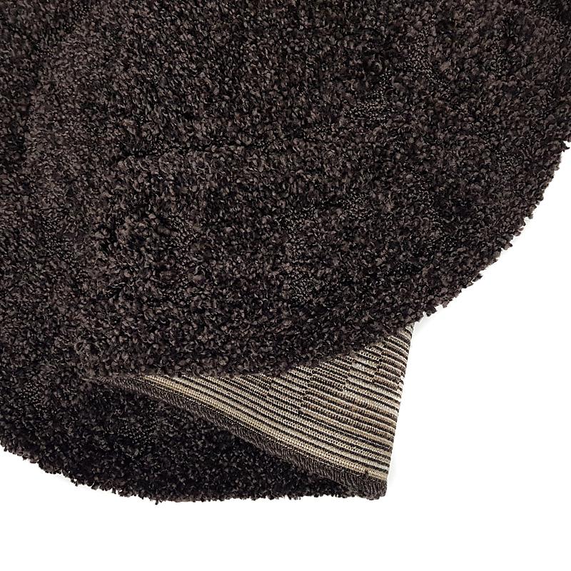 Ворсистий килимок Plush Loop DARK BROWN A361C