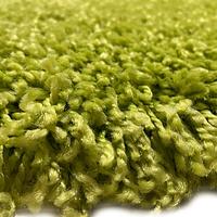 Пухнастий килим Plumis Lux LIGHT GREEN 6365A