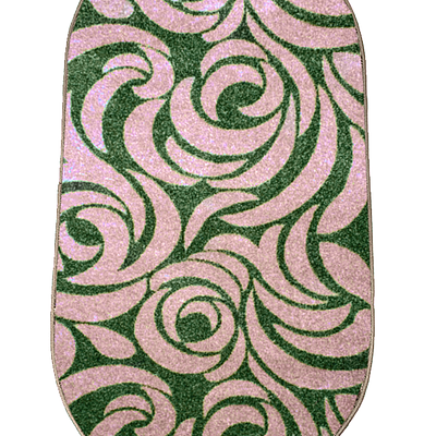 Килим фризе з невисоким ворсом Macio Beige\Green 02575A