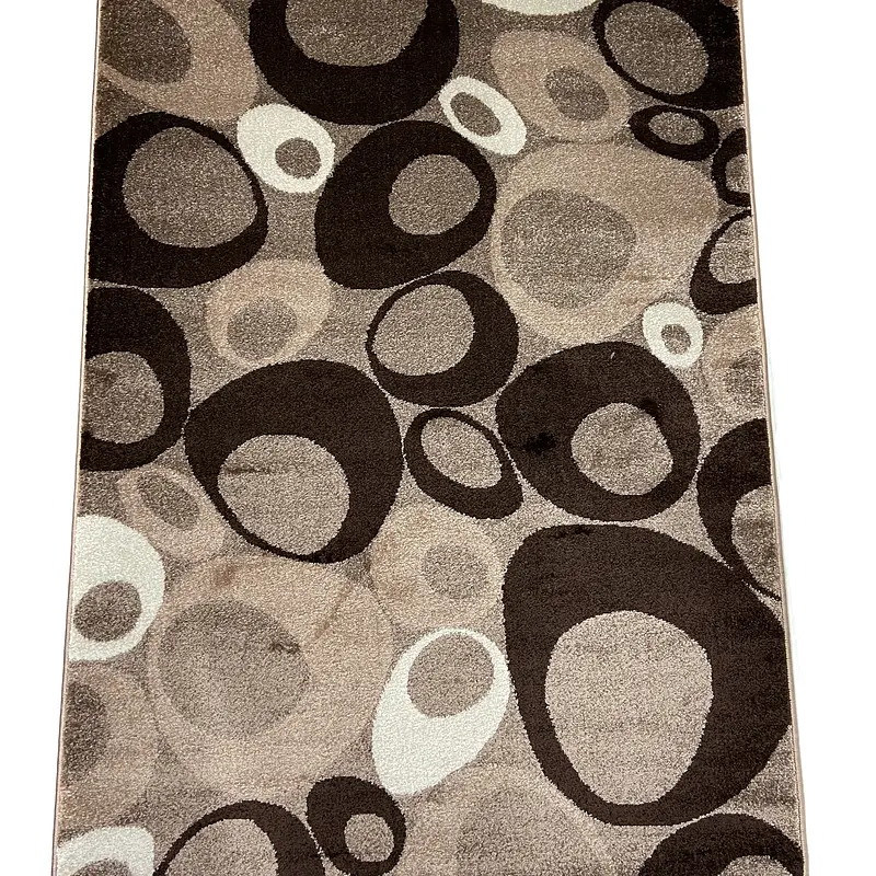 Килим фризе з невисоким ворсом Macio Beige 02577A