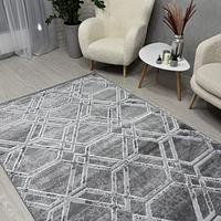 Килим з невисоким ворсом Vortex Сірий 2740G K.GRI / A.GRI