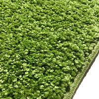 Пухнастий килим Plumis зелений green 000071