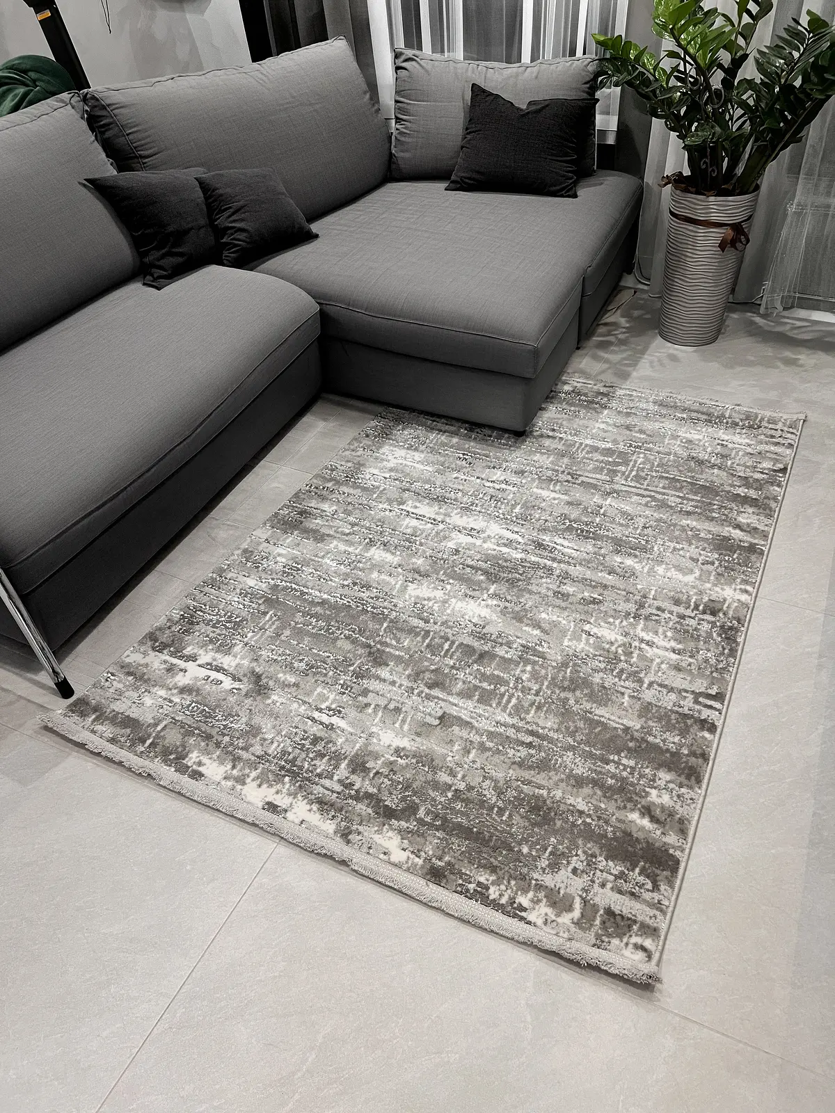 Килим з термоусадкою Aquila Gray 2701B
