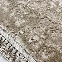 Килим з комбінованим ворсом и термоусадкой Glacia beige 03935A