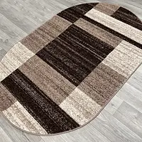 Килим фризе з невисоким ворсом Macio Beige 08551A