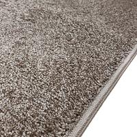 М'який килим з невисоким ворсом Однотонний Suavis Pro BROWN / BROWN 3849A