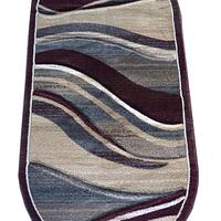 Килим з художньою стрижкою Curlex Pro DARK BROWN 4333A