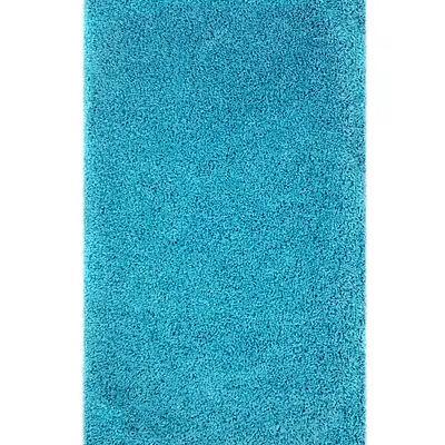 Пухнастий килим Plumis Lux голубой aqua 6365A