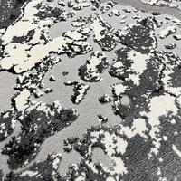 Килим з комбінованим ворсом и термоусадкой Glacia Gray 08148A