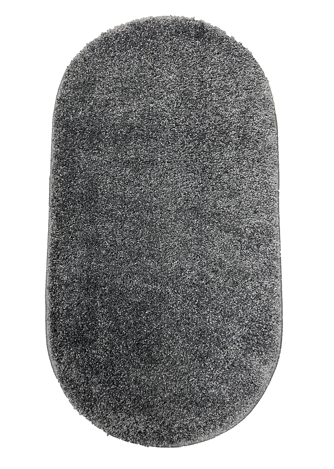 Пухнастий килим Plumeria dark gray 12500/60
