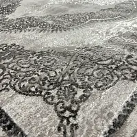 Килим з комбінованим ворсом и термоусадкой Glacia Gray 08352A