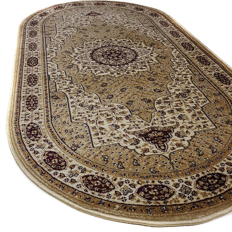 Класичний килим з поліестеру Argentum BEIGE 6574A