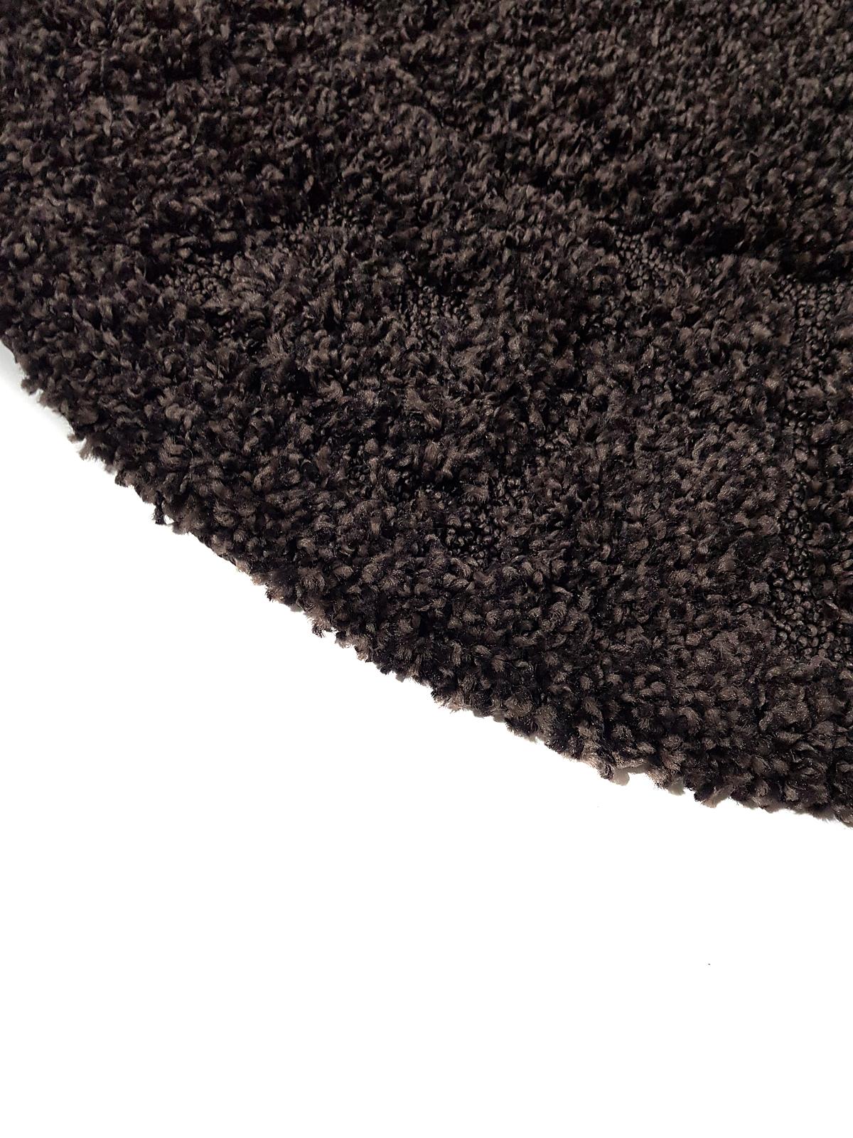Ворсистий килимок Plush Loop DARK BROWN A361C