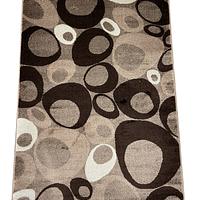 Килим фризе з невисоким ворсом Macio Beige 02577A