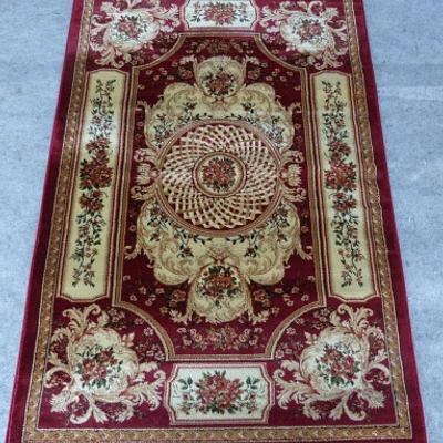 Килим хітсет з невисоким щільним ворсом Luxia RED 5813A