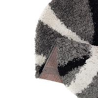 Пухнастий килим Plumis Lux Gray 7368A