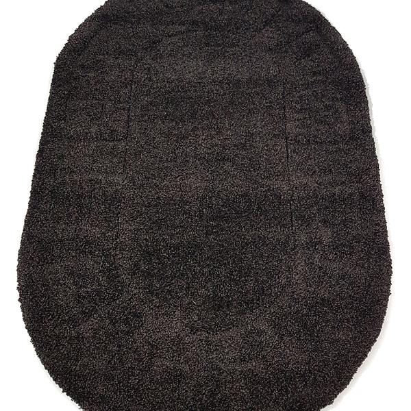 Ворсистий килимок Plush Loop DARK BROWN A361C