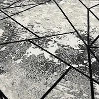 Килим з прогумованою основою Wovea Сірий 2030 gray
