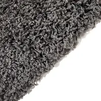 Пухнастий килим Plumis Lux Gray 6365A