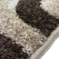 Килим фризе з невисоким ворсом Macio Beige 02574D
