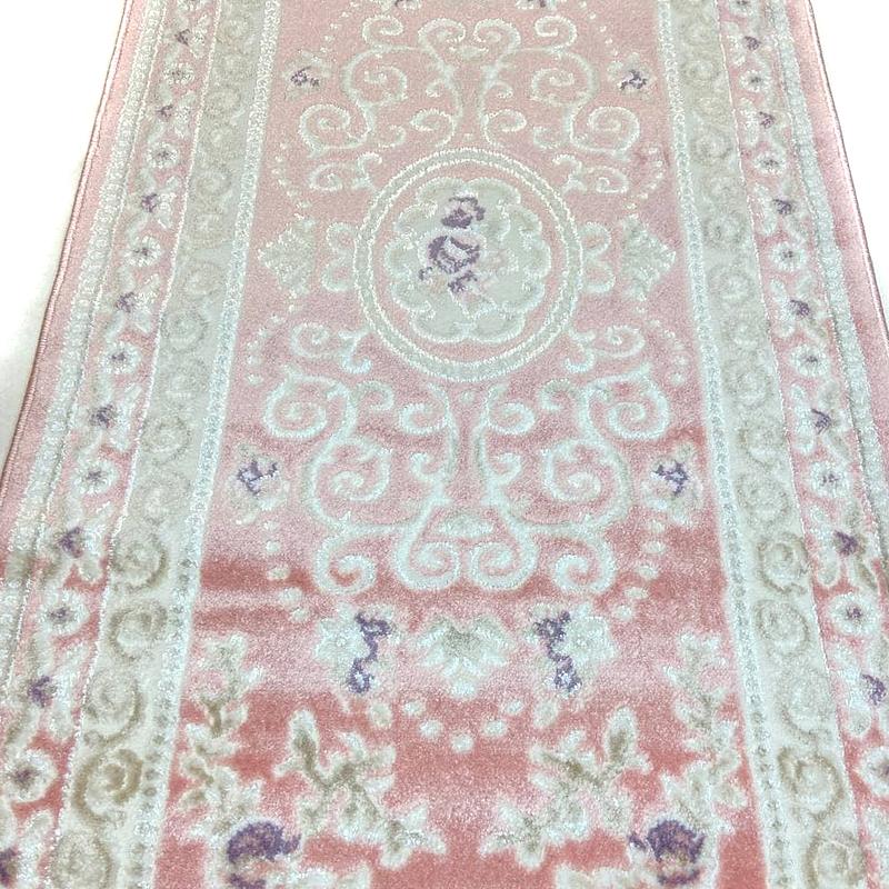 Класичний килим Flora PINK / PINK P658B