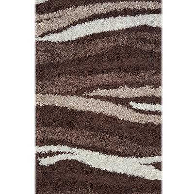 Ворсистий килимок Plush Loop DARK BROWN 8014A