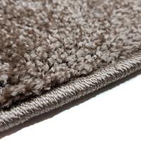 М'який килим з невисоким ворсом Однотонний Suavis Pro BROWN / BROWN 3849A