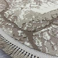 Килим з комбінованим ворсом и термоусадкой Glacia BEIGE 08148A