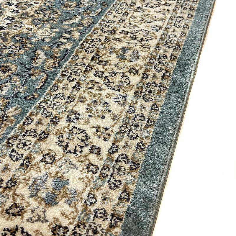 Килим хітсет з невисоким щільним ворсом Luxia BLUE 9473A