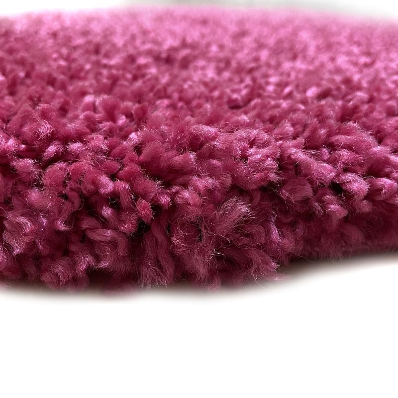 Пухнастий килим Plumis Lux PINK 6365A