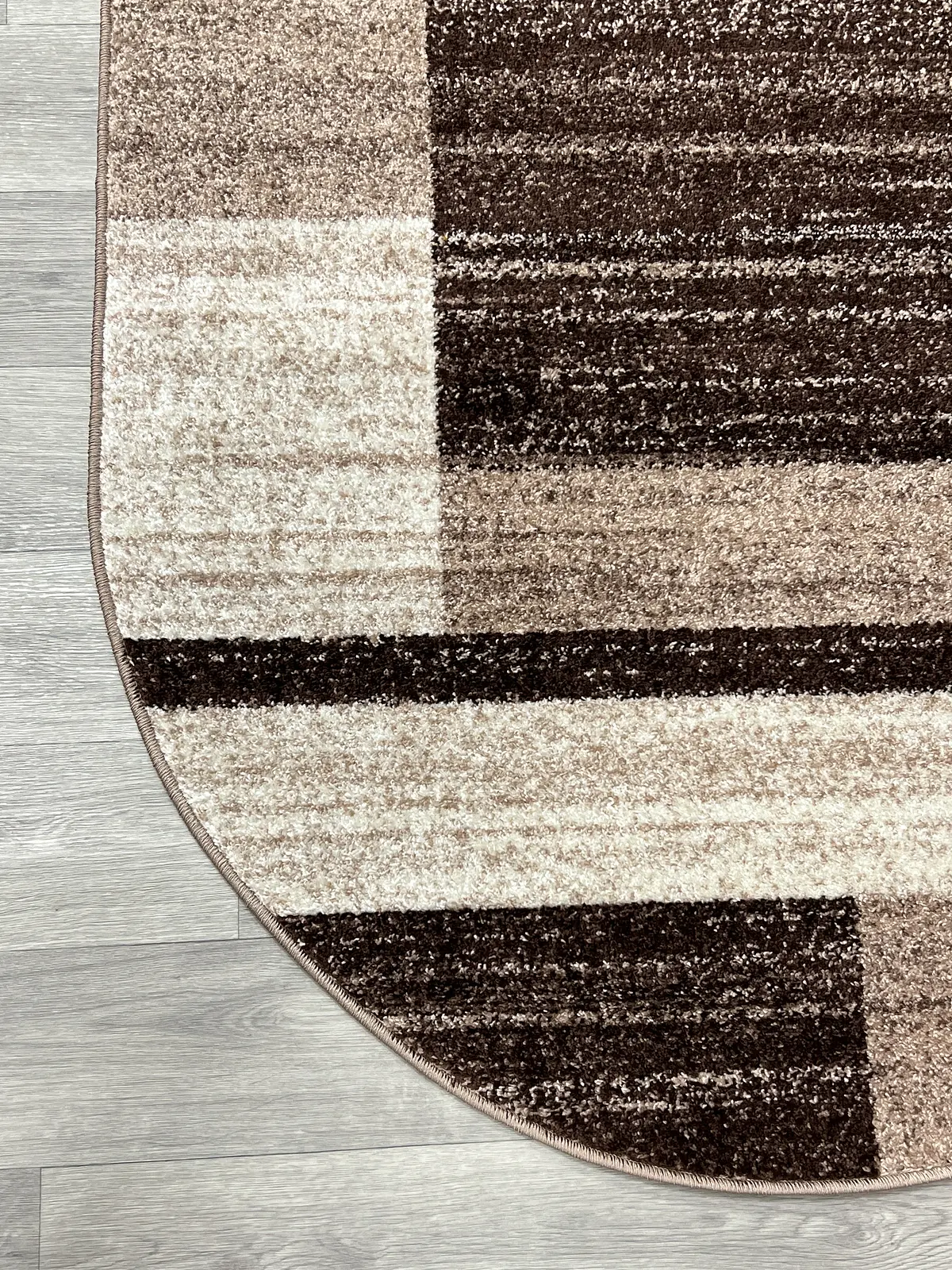 Килим фризе з невисоким ворсом Macio Beige 08551A