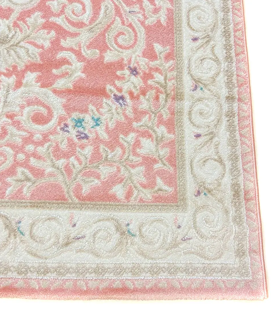 Класичний килим Flora PINK / PINK P659B