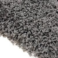 Пухнастий килим Plumis Lux Gray 7368A