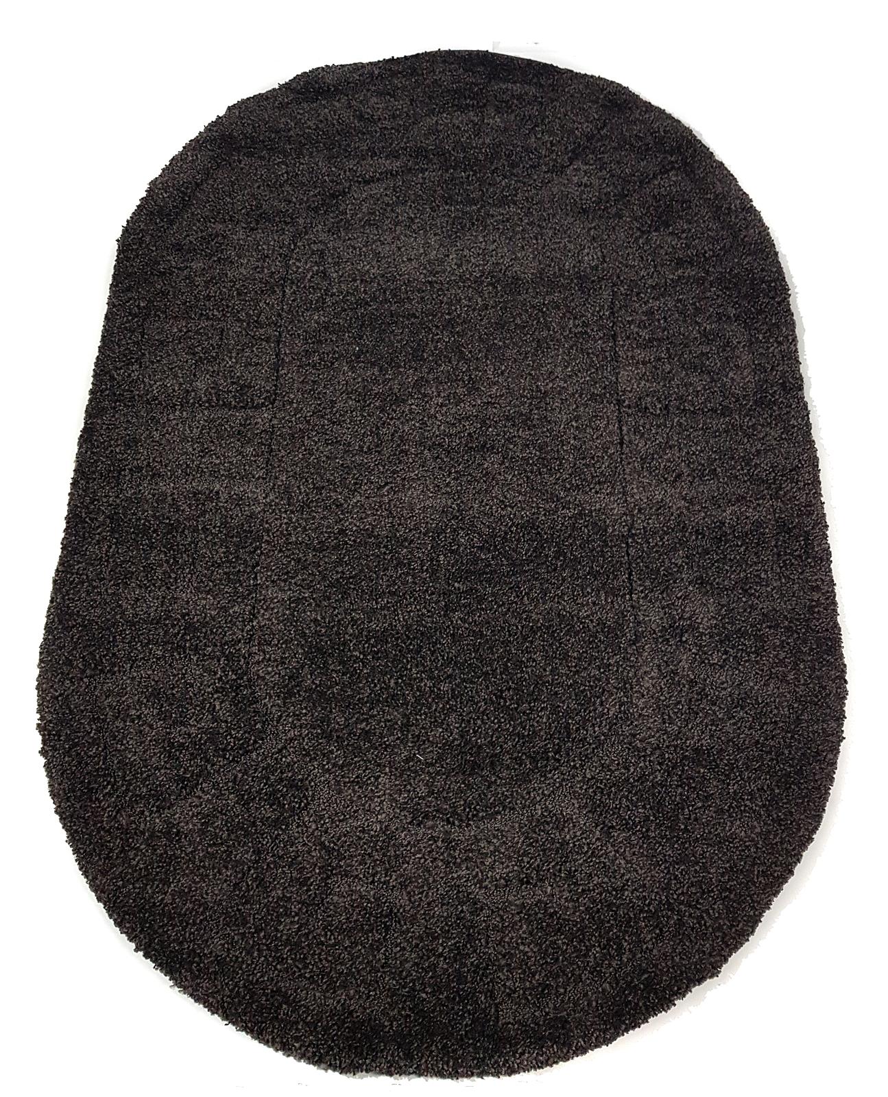 Ворсистий килимок Plush Loop DARK BROWN A361C