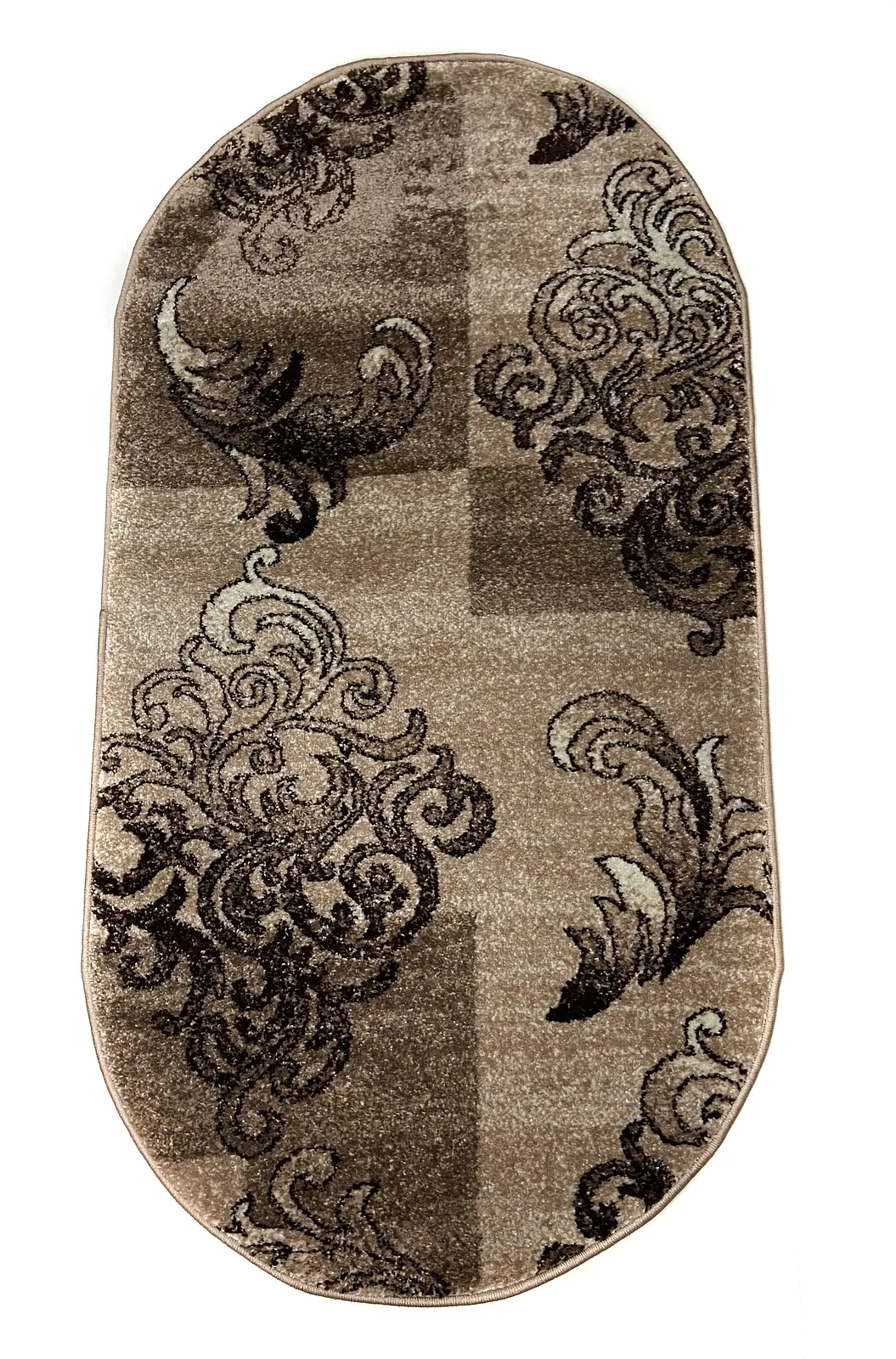 Килим фризе з невисоким ворсом Macio Beige 02584A