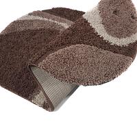 Пухнастий килим Vortax Plush Loop DARK BROWN 7641A