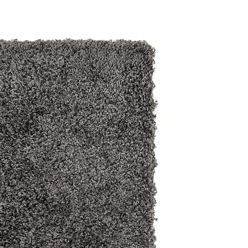 Пухнастий килим Plumis Lux Gray 6365A