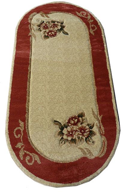 Килим високощільний з художественной стрижкой Elara cream 7534C