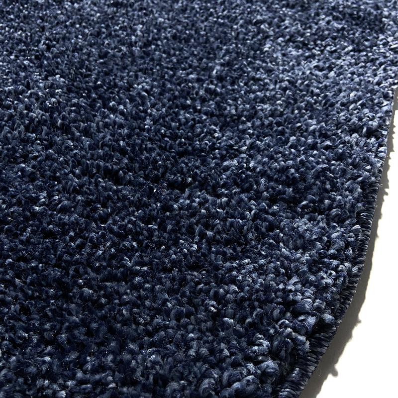 Пухнастий килим Plumis синій blue 000047