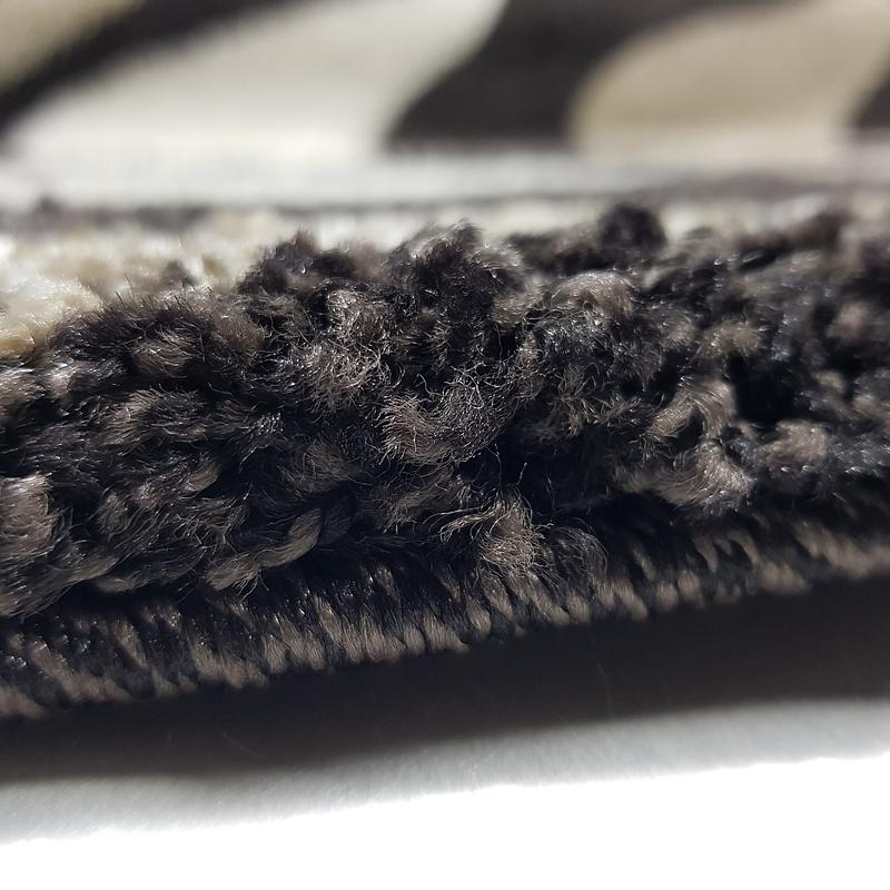 Ворсистий килимок Plush Loop DARK BROWN 8254A