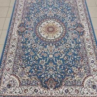 Класичний килим з іранським дизайном Persa Star BLUE 3419A
