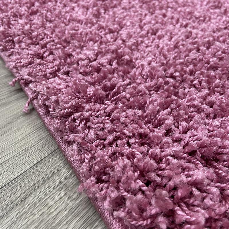 Пухнастий килим Plumis Lux DARK PINK 6365A