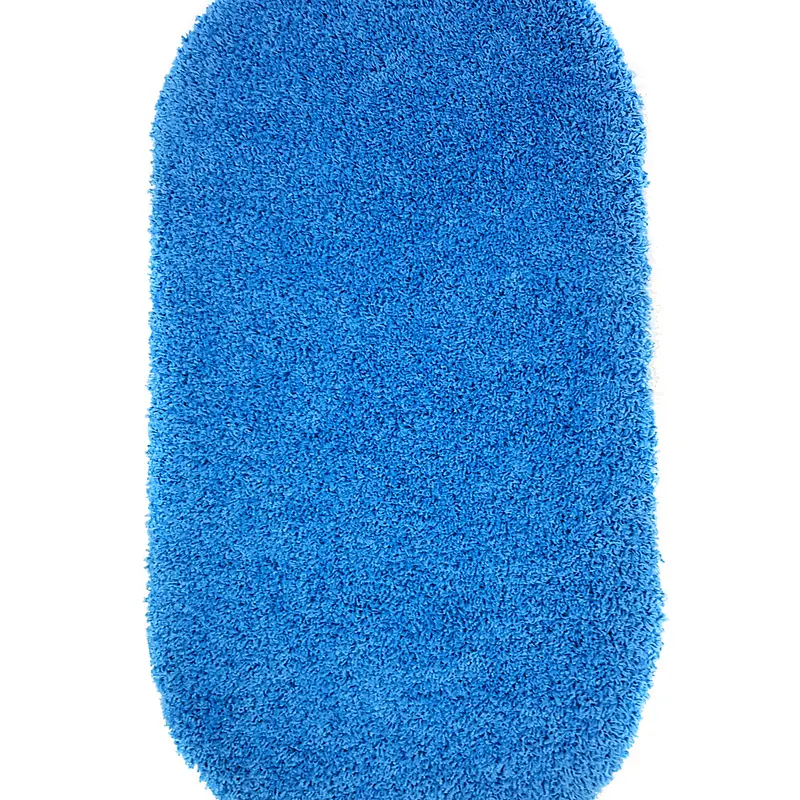 Пухнастий килим Plumis Lux BLUE 6365A