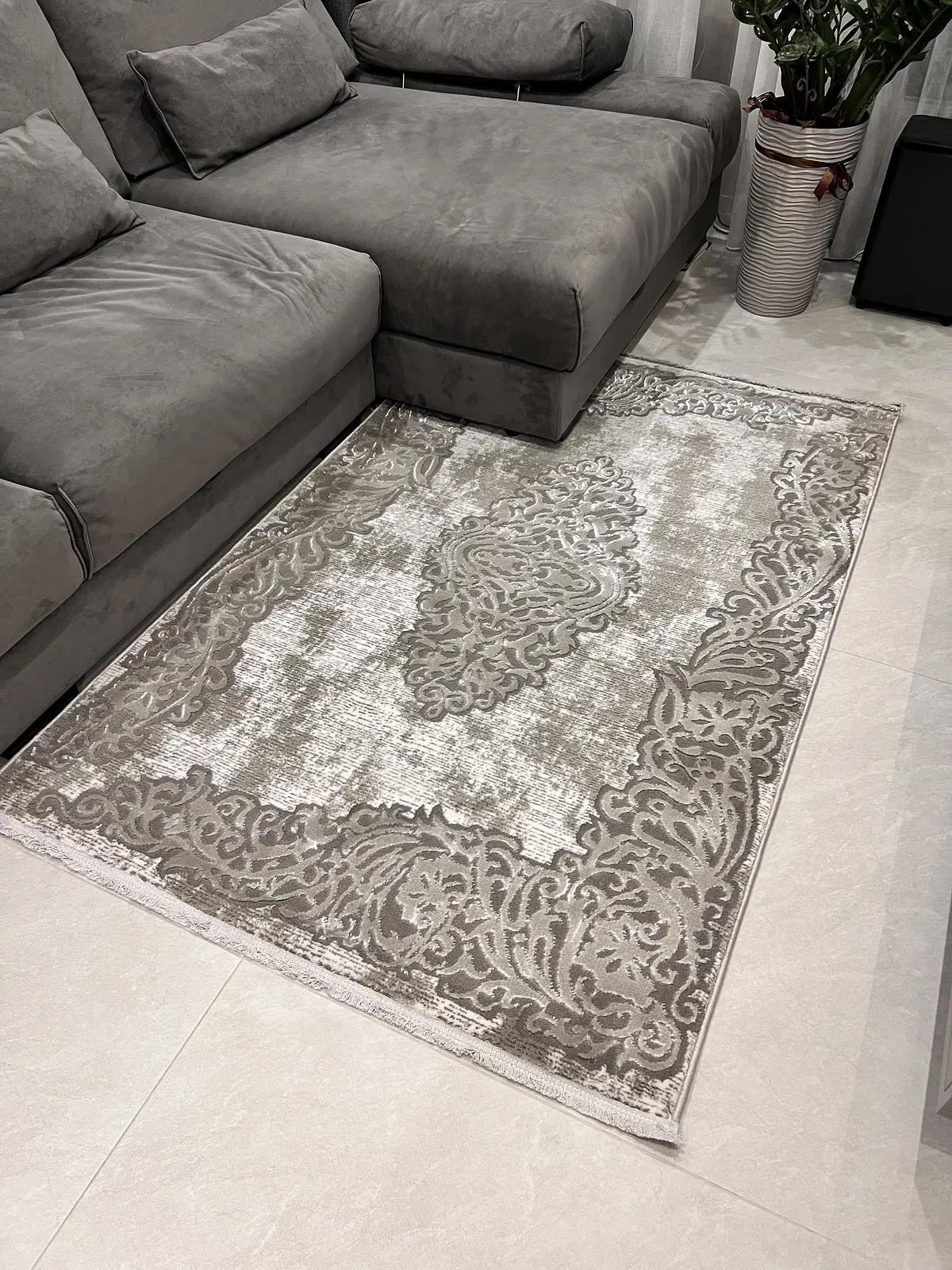 Килим з термоусадкою Aquila Gray 3254C