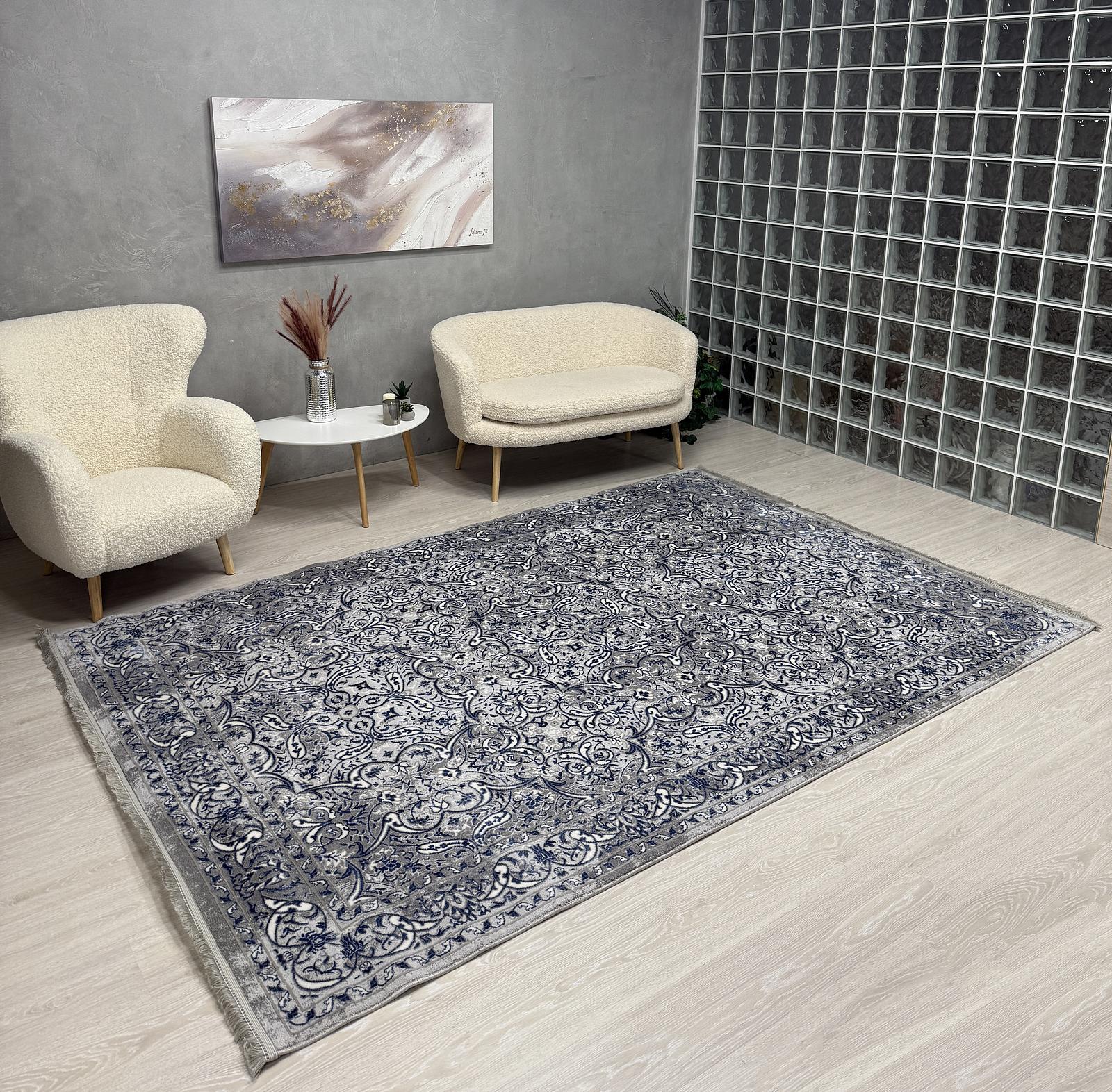 Килим з термоусадкою Aquila Mavi 2771A