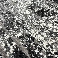 Килим з комбінованим ворсом и термоусадкой Glacia Gray 03648A