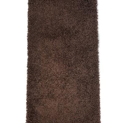 Пухнастий килим Plumis Lux DARK BROWN 6365A