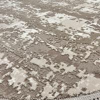 Килим з комбінованим ворсом и термоусадкой Glacia BEIGE 03935A