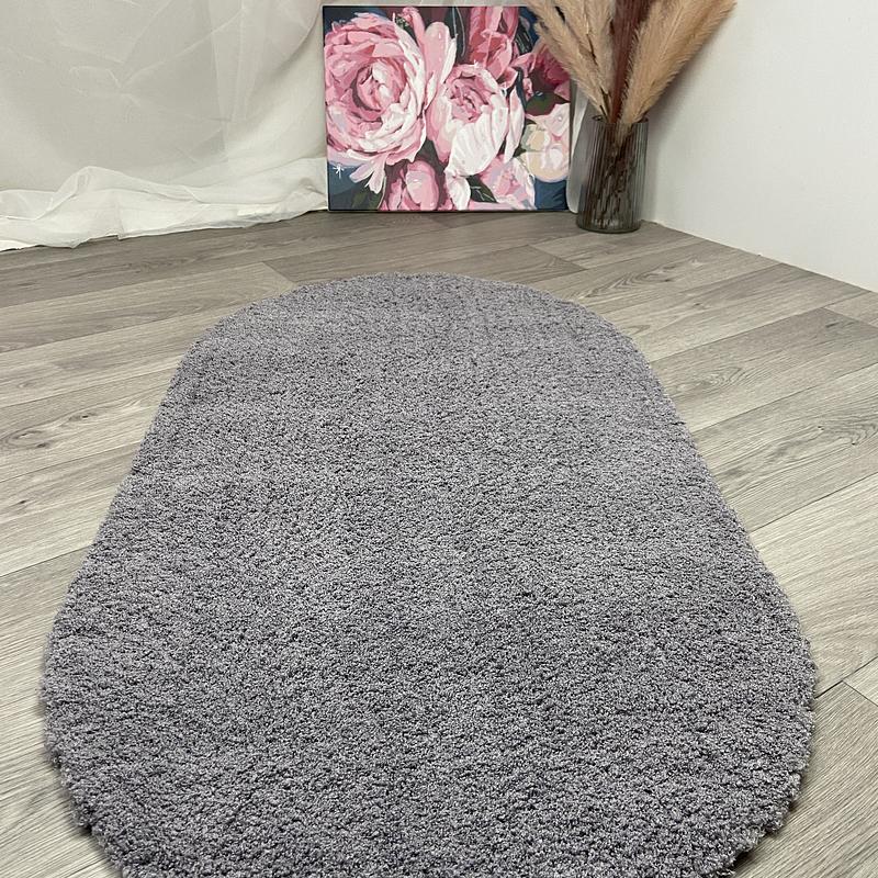 Пухнастий килим Argenta Plush Gray P113A
